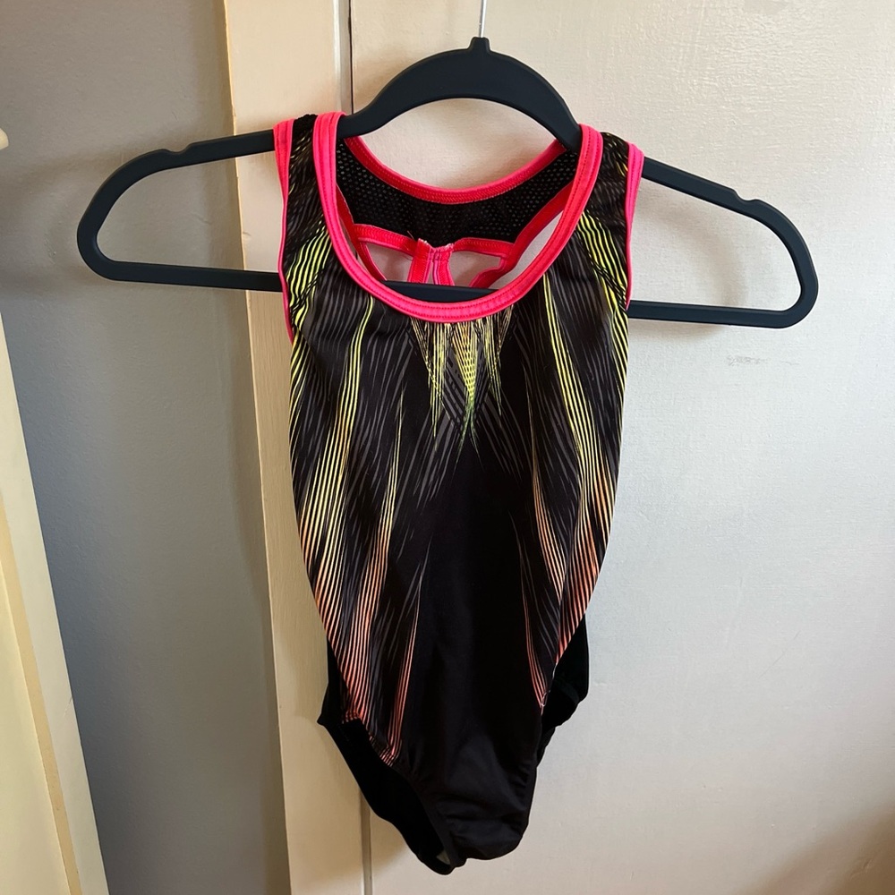 GK Elite Gymnastics Leotard, Simone Biles Leo, Child Large
